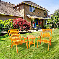 Кресло деревянное садовое серии Релакс