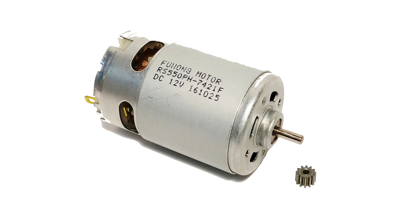 Купить Мотор 12V для шуруповерта, шестерня 12 зубов, цена 268.80 ...