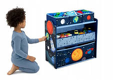 Комод ящик органайзер для дитячих іграшок Delta космос, фото 3