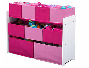 Дитячий комод ящик органайзер для іграшок Рожевий