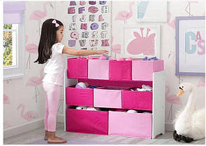 Дитячий комод ящик органайзер для іграшок Рожевий, фото 3
