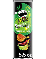 Чипсы Pringles Scorchin Chili Lime 158g