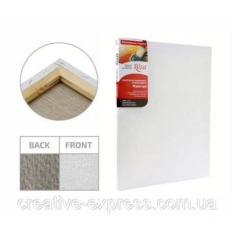 Підрамник, 20*30 см, середнє зерно, акрил, льон, ТМ "Маестро", фото 1