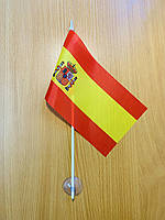Флажок для авто "Испания" на присоске | Флажки Европы |