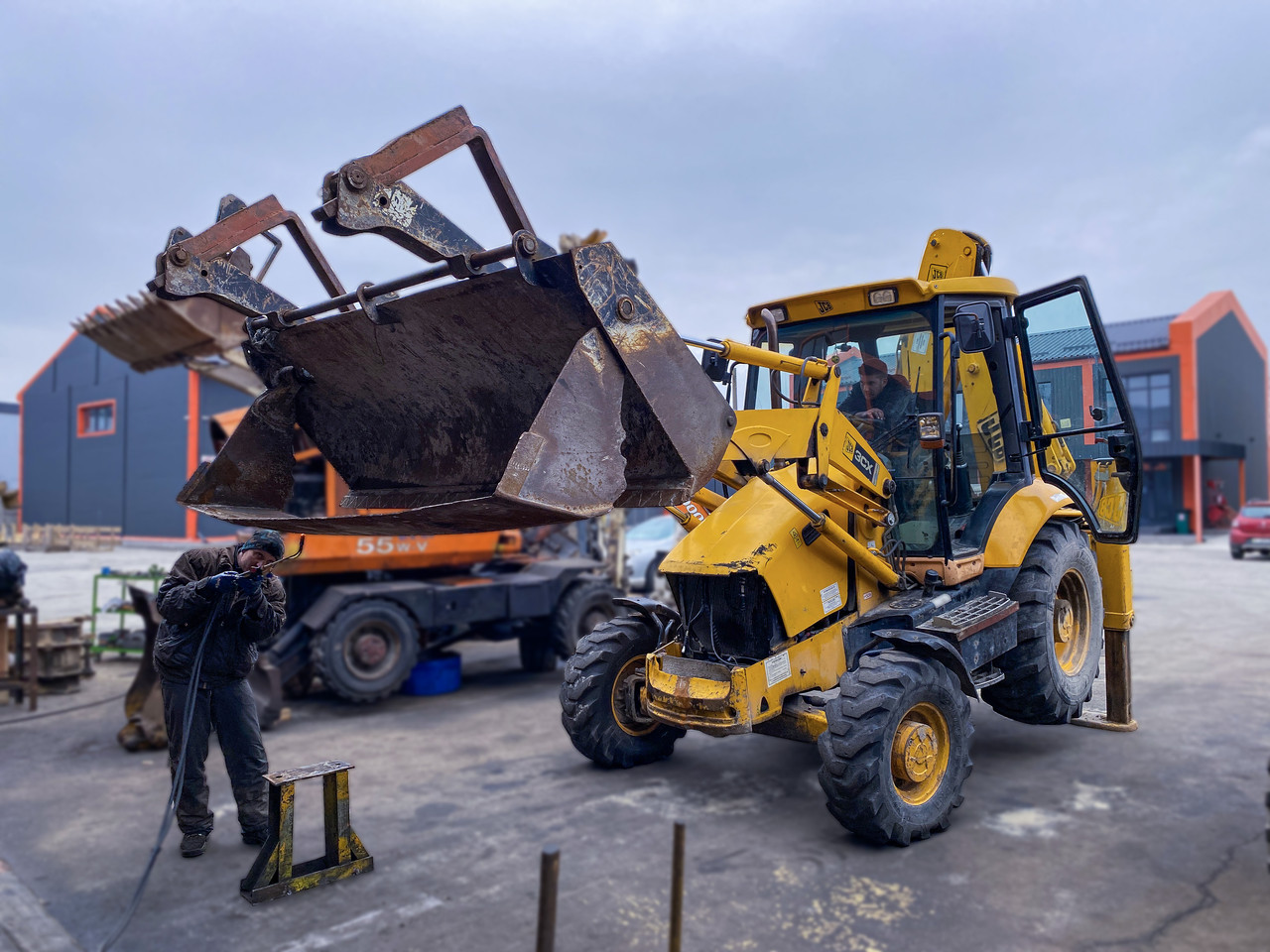 Ремонт ковша екскаватора, фото 1