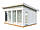 Summer garden house 13.4 m2, фото 4