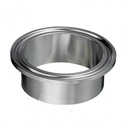 Штуцер кламповый 2" дюйма DN51 (під затискач 64мм) AISI304, фото 1