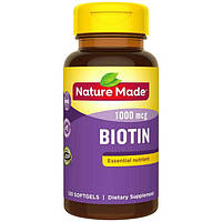 Биотин Nature Made Biotin 1000 мкг 120 капс