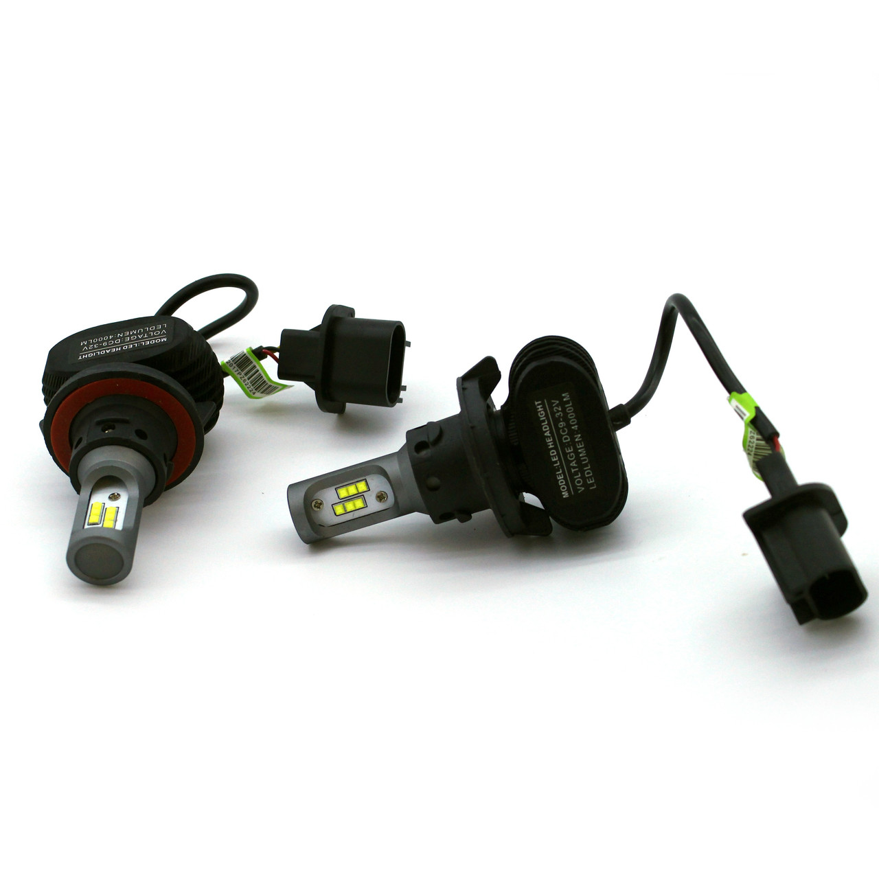Комплект LED ламп R1 H13 5700-6000K 12-24 V 15 W з радіатором (діод CREE)