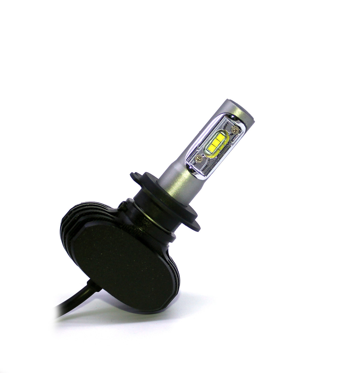 Комплект LED ламп R1 H7 5700-6000K 12-24V 15W з радіатором (діод CREE)