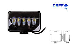 Фара робочого світла  41B-50W 5 світлодіодів CREE із світло-тіньовою межею