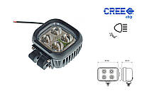 Фара рабочего света 23T-40W 4 светодиода CREE направленный свет (SPOT)