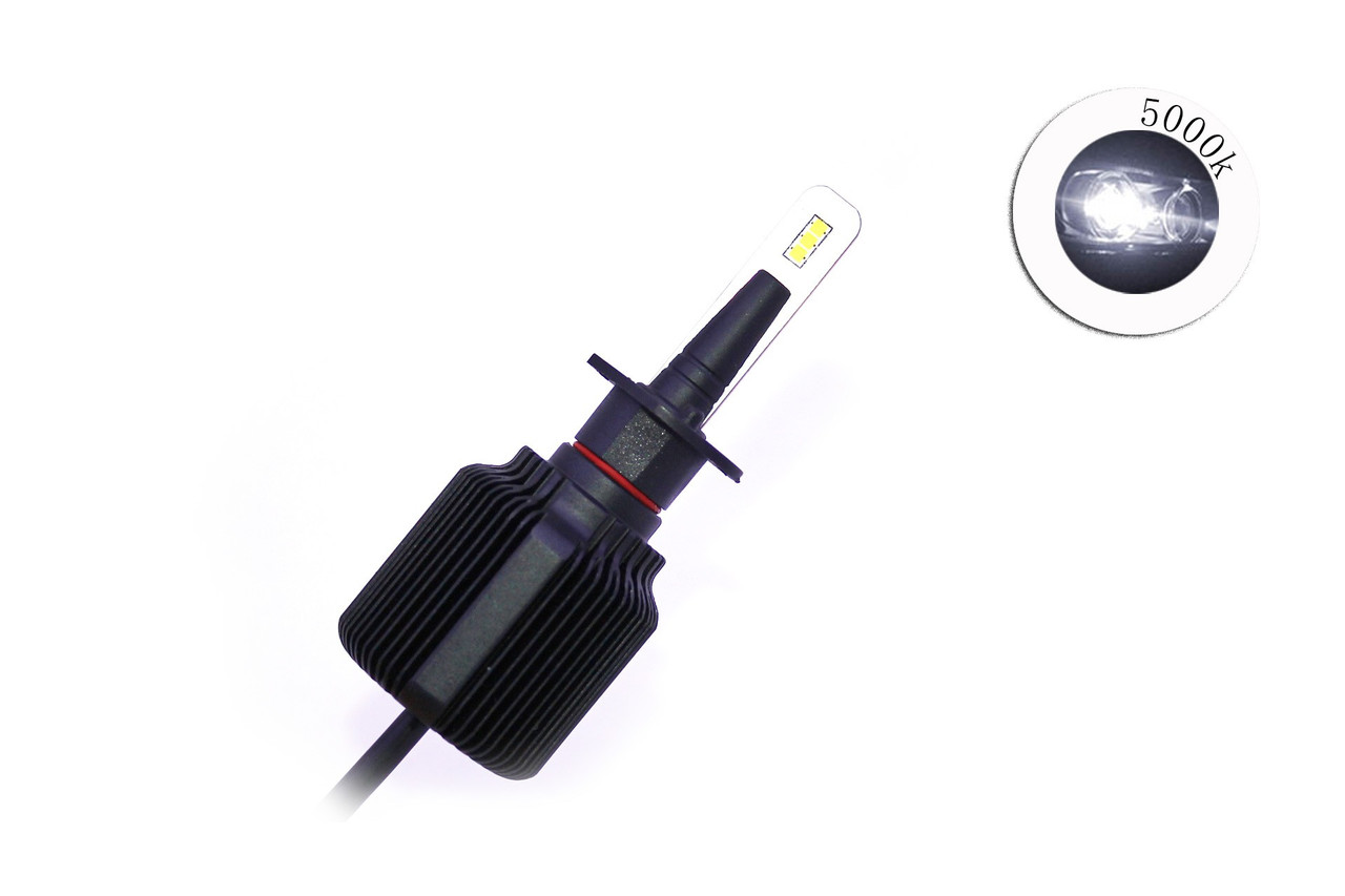 Комплект LED ламп J1 H1 5000 K 9-32 V з радіатором (діод Seoul CSP Y19)