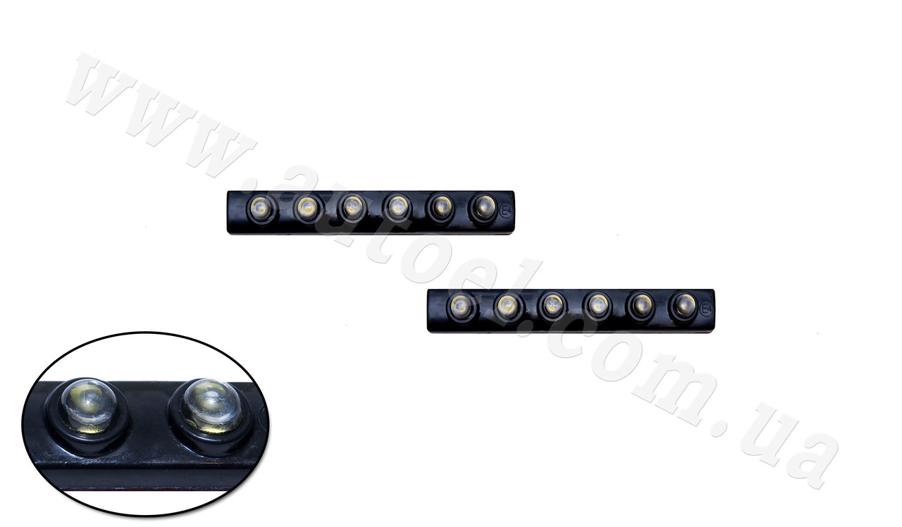 Денні ходові вогні DRL-DIY-2-6, фото 1