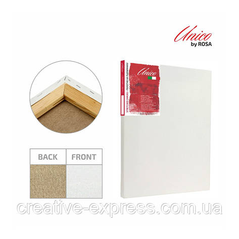 Підрамник, 60*60 см, середнє зерно, акрил, італійська бавовна, ТМ «Unico», фото 1