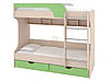 Дитяче двоярусне ліжко Юнга МДФ із шухлядами, фото 3