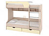 Дитяче двоярусне ліжко Юнга МДФ із шухлядами, фото 5