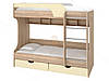 Дитяче двоярусне ліжко Юнга МДФ із шухлядами, фото 4