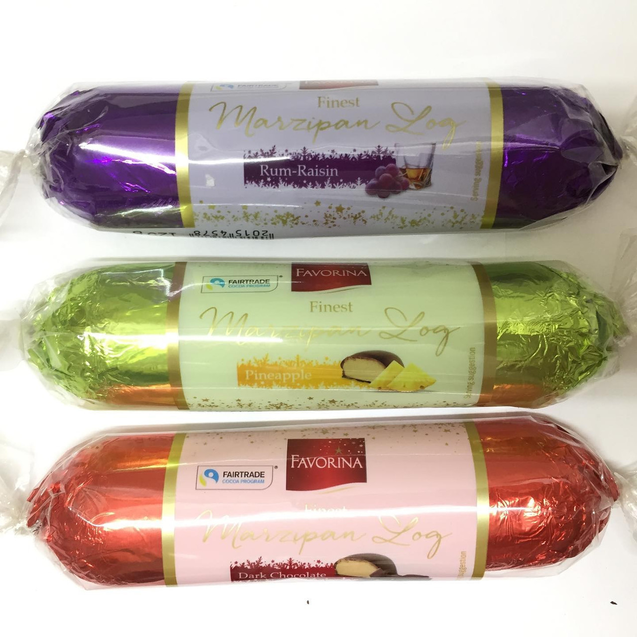 Марципан в чорному шоколаді Favorina Marzipan Log Dark Chocolate 125 г Німеччина (опт 10 шт), фото 1