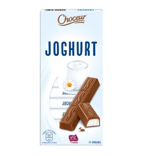 Шоколад молочний Choceur Joghurt Йогурт 200 г Німеччина