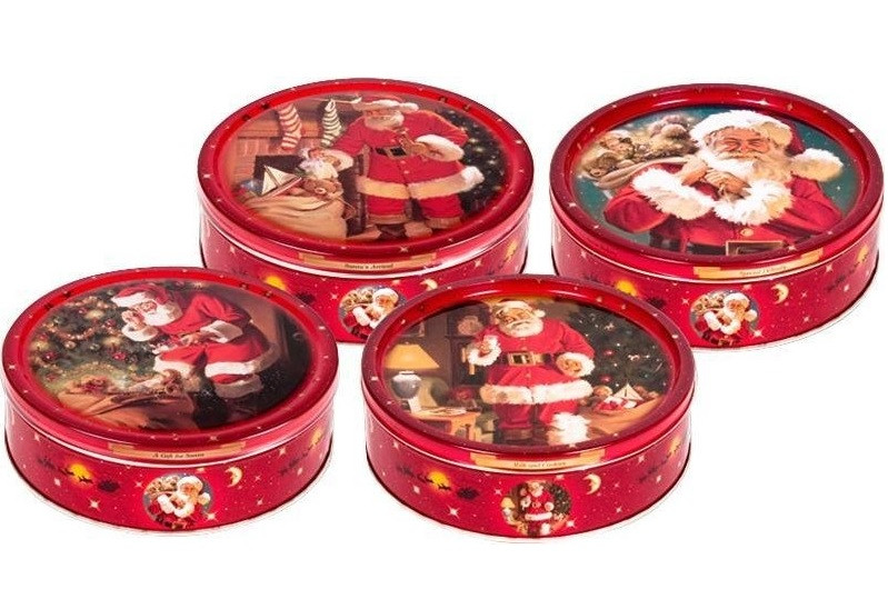 Печиво вершкове Jacobsens Bakery Classic Santa в ж/б 150 г Данія, фото 1