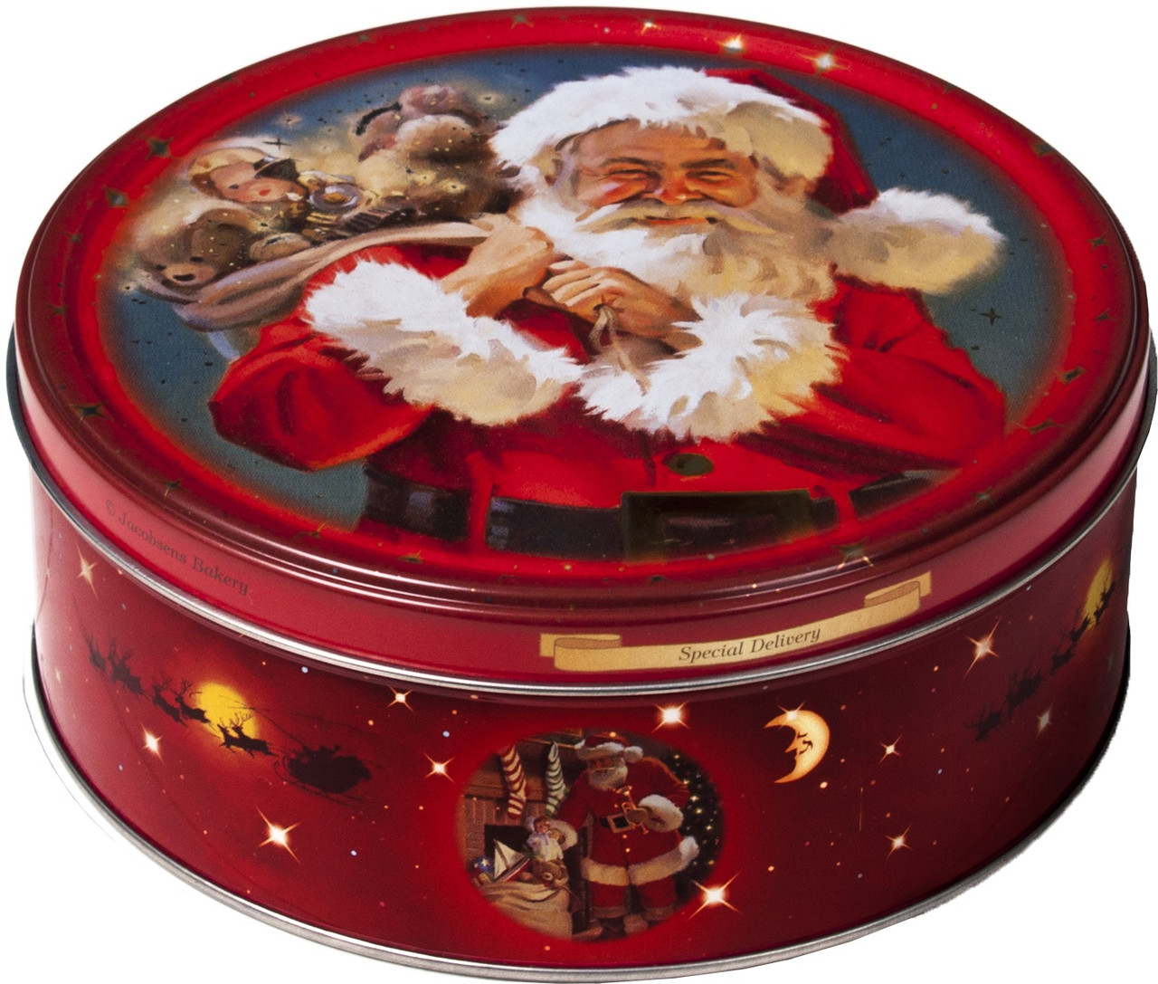 Печенье сливочное Jacobsens Bakery Classic Santa в ж/б 400 г Дания - фото 8 - id-p1389279472