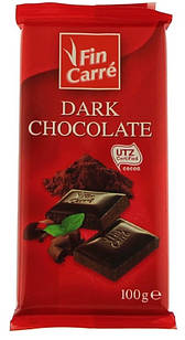 Чорний шоколад Fin Carre «Dark Chocolate» з м'ятою 100 р. Німеччина