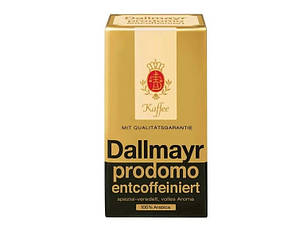 Кава зернова Dallmayr без кофеїну Арабіка 100 % Prodomo Entcoffeiniert 500 г Німеччина