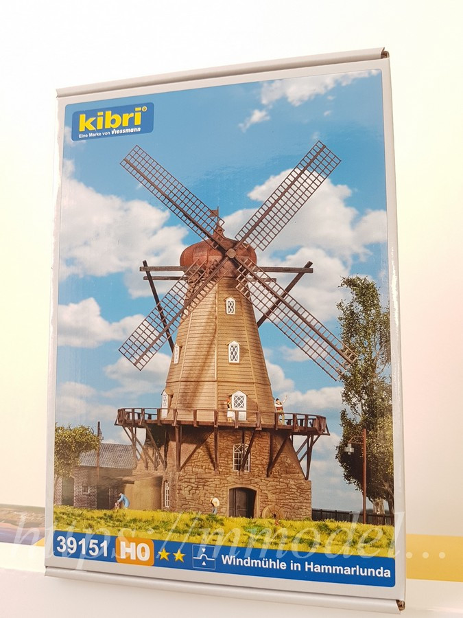 Kibri 39151 Збірна модель вітряного млина, масштабу 1/87, H0