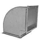 Відвід вентиляційний оцинкований 90° малий