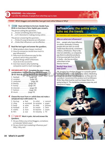 Купить English Plus 4. Student's+Workbook. Комплект книг з англійської