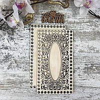 Заготовка-салфетниця 01, розмір 22,5х12,5 см