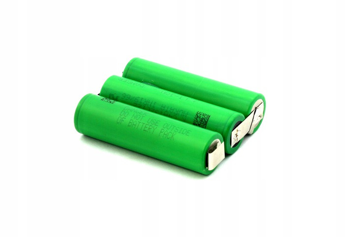 Акумуляторна збірка під пайку 10.8V  2100 mAh Li-ion 18650