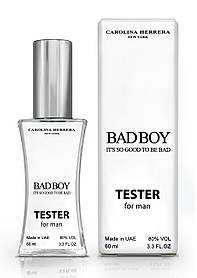 Тестер чоловічий Carolina Herrera Bad Boy, 60 мл