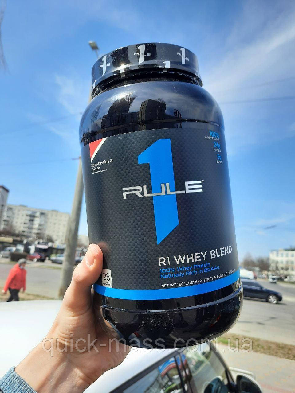 Протеїн R1 Whey Blend RULE1 924g