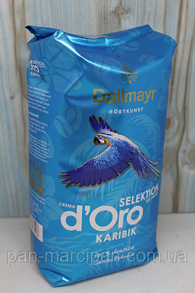 Кава зернова Dallmayr Crema d'Oro Selection Karibik 1кг Німеччина