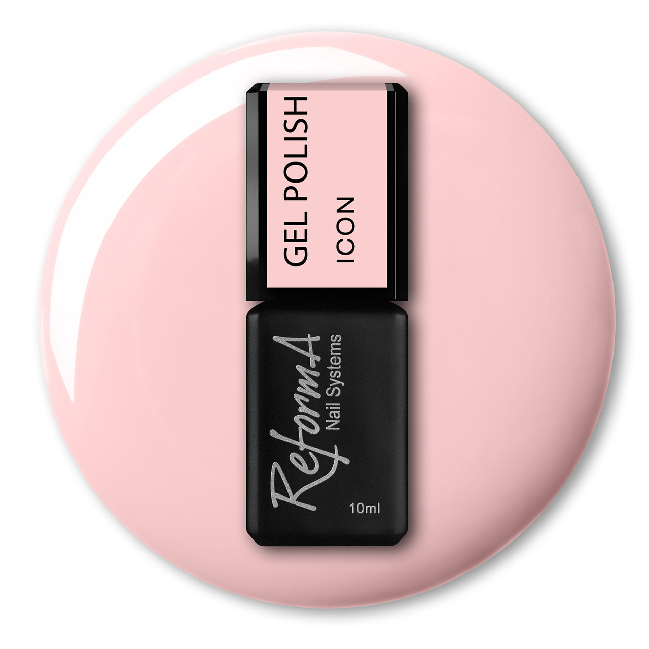 Гель-лак Reforma , Icon (нежно-персиковий), эмаль 10 мл, фото 1