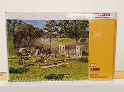 Vollmer 43668 Аксесуари для моделювання — дитячий майданчик, масштаб 1/87, H0