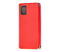 Чохли книжки для телефону Samsung A71 (A715) Червоний колір \ чохол-книга Самсунг A71 магнітна відділ карти