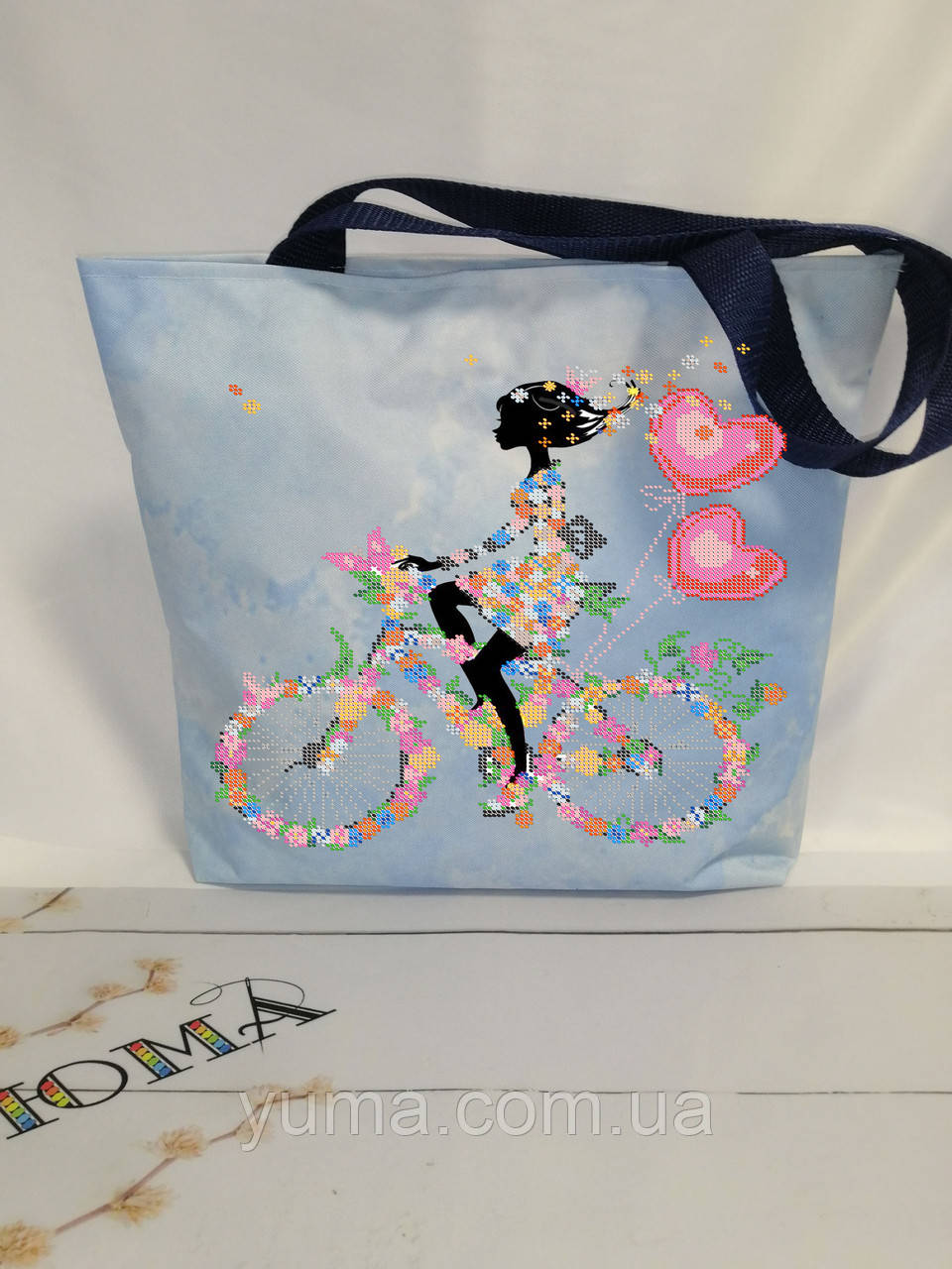 Сумка для вишивки бісером кольорова, фото 1