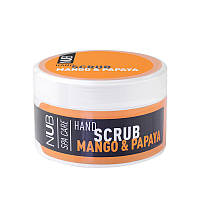 Скраб для рук NUB Hand Scrub Mango & Papaya, 200 мл