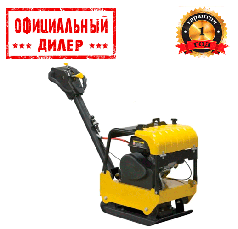 Бензинова реверсивна віброплита Honker 29170 (Loncin G200F, 350 мм, 125 кг)