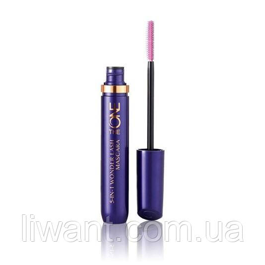 Мультифункціональна туш для вій 5 в 1 The One WonderLash оновлена в чорній упаковці