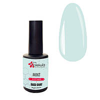 База Mint (Мята) от Molekula (Молекула) - 12 мл, мятный цвет, для маникюра, дизайна ногтей.