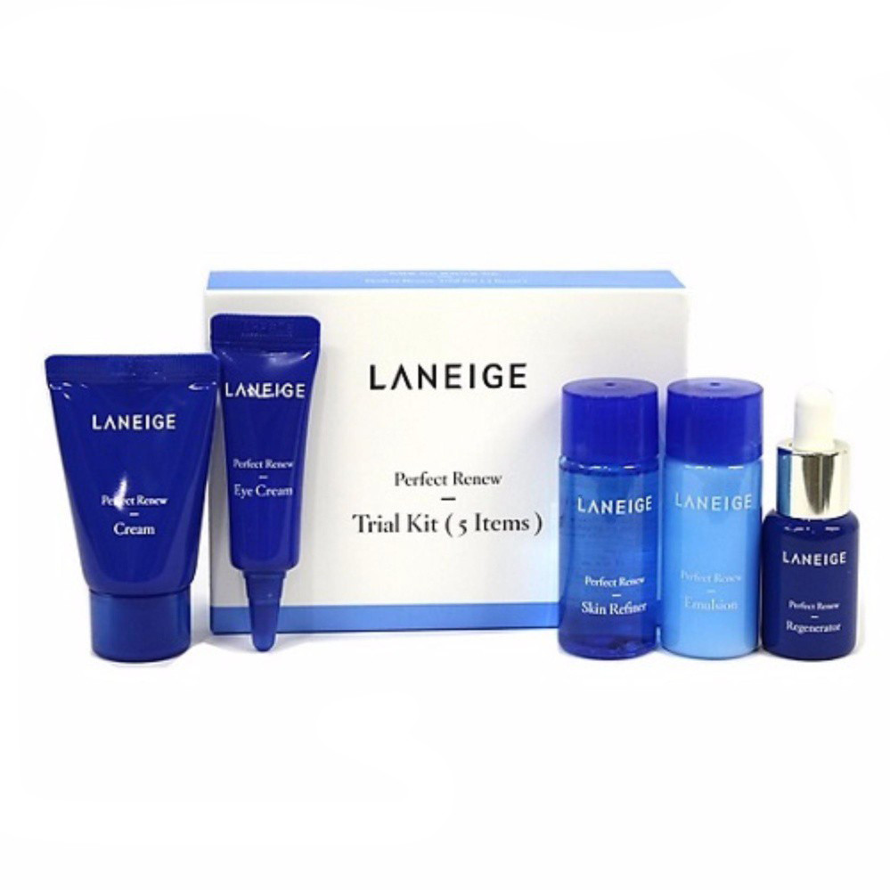 Набір Мініатюр LANEIGE Perfect Renew Trial Kit Зволоження, 5 од
