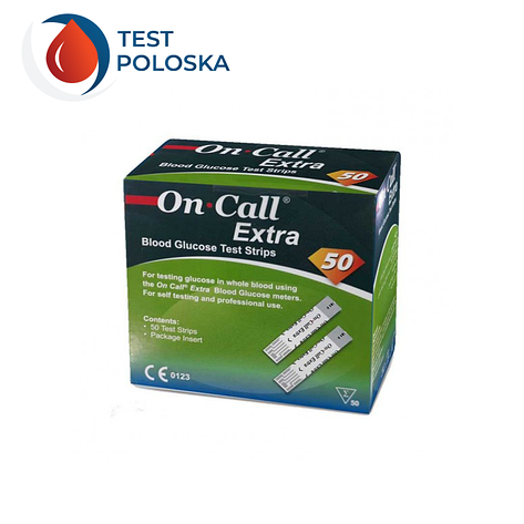 Тест-смужки On Call Extra (Він Колл Екстра) 50 шт., фото 1
