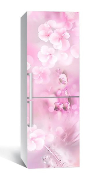 65х200 см Вінілова плівка на холодильник, декоративні наклейки на холодильник, наліпки на холодильник 1-NNH, фото 1
