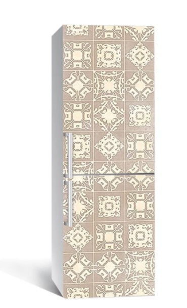 65х200 см Вінілова плівка на холодильник, декоративні наклейки на холодильник, наліпки на холодильник 3-NNH, фото 1