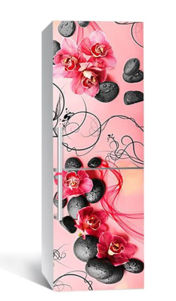 65х200 см Вінілова плівка на холодильник, декоративні наклейки на холодильник, наліпки на холодильник 9-NNH, фото 1