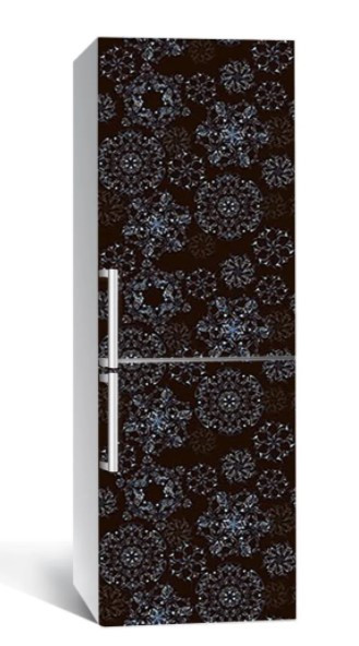 65х200 см Вінілова плівка на холодильник, декоративні наклейки на холодильник, наліпки на холодильник 24-NNH, фото 1